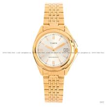 TIMEX TW2Y98200 Arden Date Quartz 31.5mm Gold SS Bracelet Gold Dial
