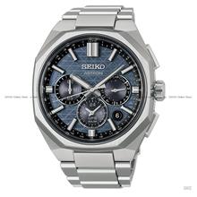 SEIKO HAB001J1 ASTRON Chronograph GPS Solar 43.4mm Titanium Blue