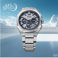 SEIKO HAB004J1 ASTRON 145th Anniv LE Chronograph 43.4mm Dual Strap