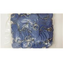 100 pcs RFID Keyfob keytag 125Khz Proximity BLUE