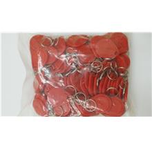 100 pcs RFID Keyfob keytag 125Khz Proximity RED