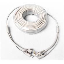 18M Cat 5 and Power Cable Two-in-One for IP Camera