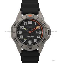 TIMEX TW2V40600 Expedition North Ridge Date 41mm Silicone Strap Black