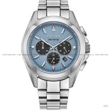 CITIZEN CA4680-55L Sport Luxury Chronograph Eco-Drive 40.5mm LightBlue