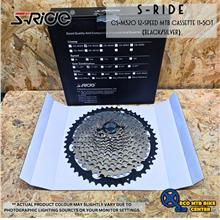 S-RIDE CS-M320 12-Speed MTB Cassette 11-50T (Black/Silver)