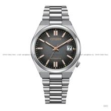 CITIZEN NJ0200-50E TSUYOSA Date Automatic 37mm SS Bracelet Black LE