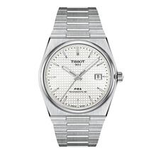 TISSOT T137.407.11.111.00 PRX Date Automatic 40mm SS Bracelet White