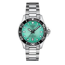 TISSOT T120.210.11.091.00 SEASTAR 1000 Quartz 36mm Bracelet Turquoise