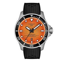 TISSOT T120.907.17.281.00 SEASTAR 2000 Ceramic Auto 44mm Rubber Orange