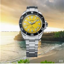 SEIKO HBB003K1 PROSPEX Samurai Asia LE Auto 41.7mm Bracelet Yellow