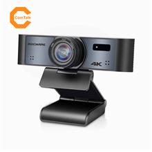Rocware RC16 4K USB AI Webcam with 110°FoV | 8X Digital Zoom