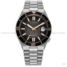 CITIZEN NJ0238-57E TSUYOSA Shore Time Slip LE Automatic 40mm Black