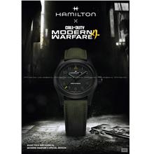 HAMILTON H69469930 KHAKI FIELD CALL OF DUTY MODERN WARFARE 4 SE 38mm